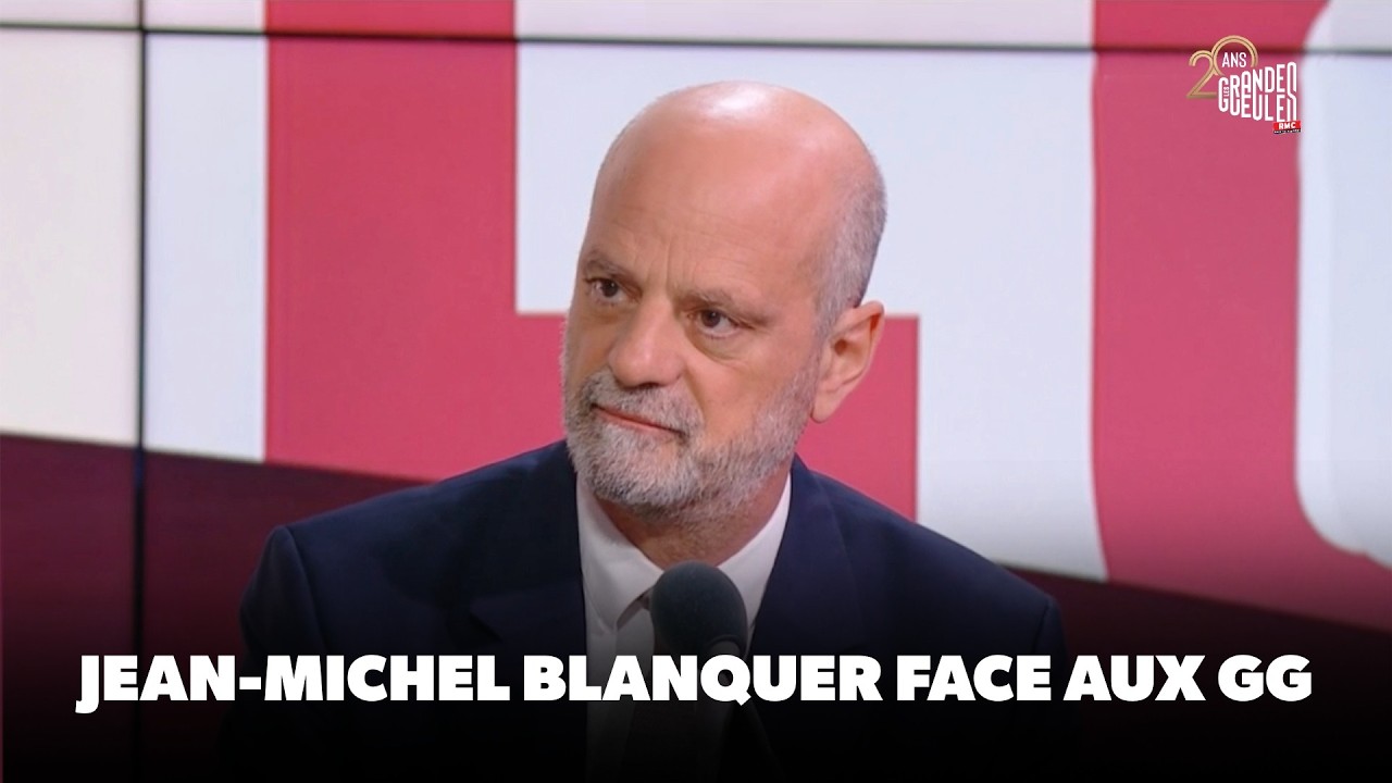 Blanquer on the GG show: schools in crisis, he speaks out! | Les Grandes Gueules