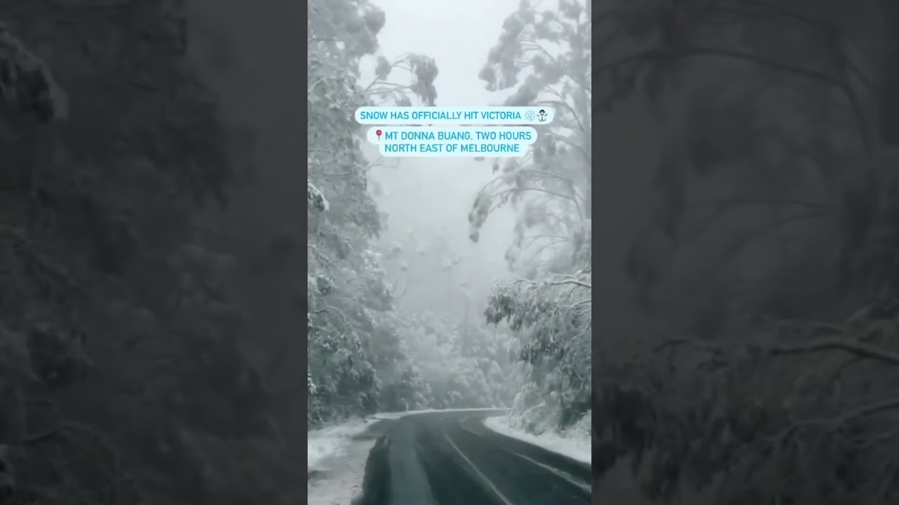 #snowfall #winter #victoria #melbourne #australia