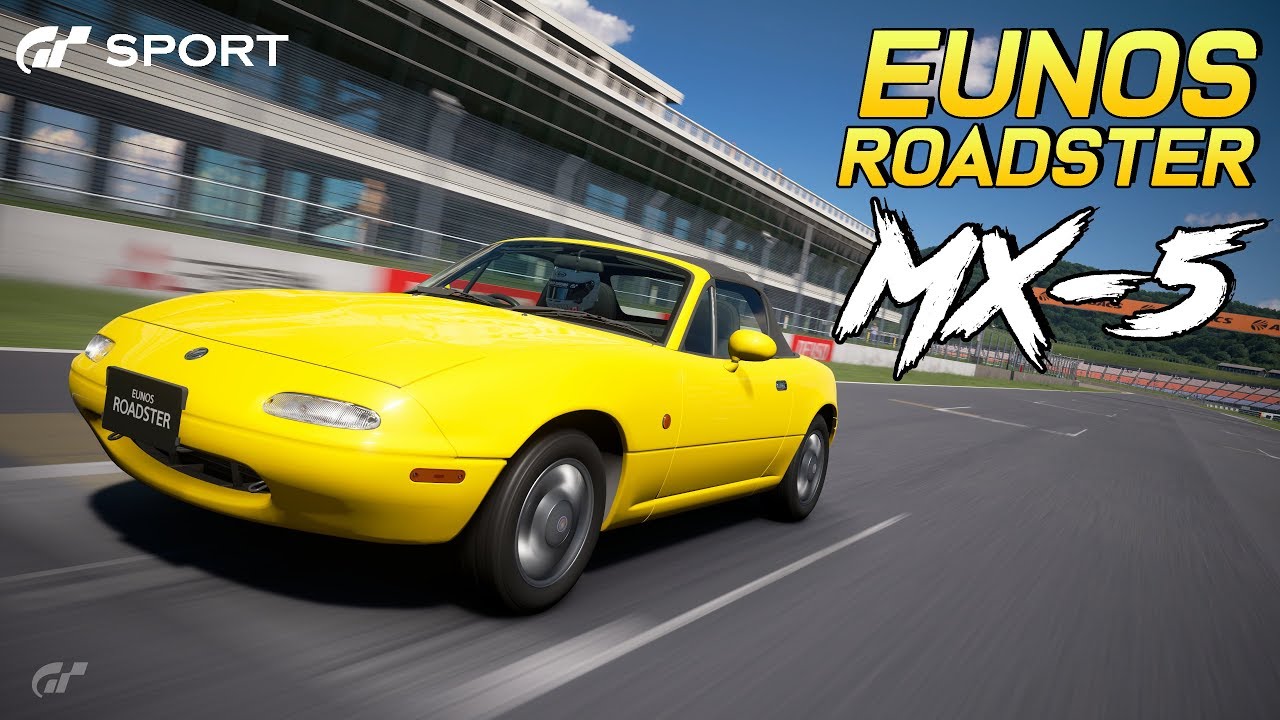 Gran Turismo Sport - Mazda Eunos Roadster (NA) '89 | PS4 Pro Gameplay