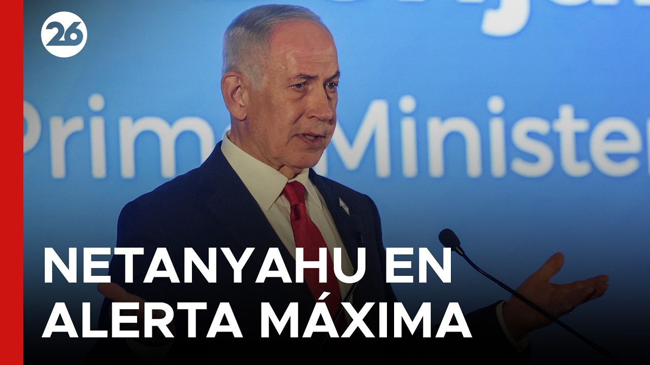 🚨 ALERTA MÁXIMA EN ISRAEL | Netanyahu ordena máxima alerta ante riesgo de ataque con misiles