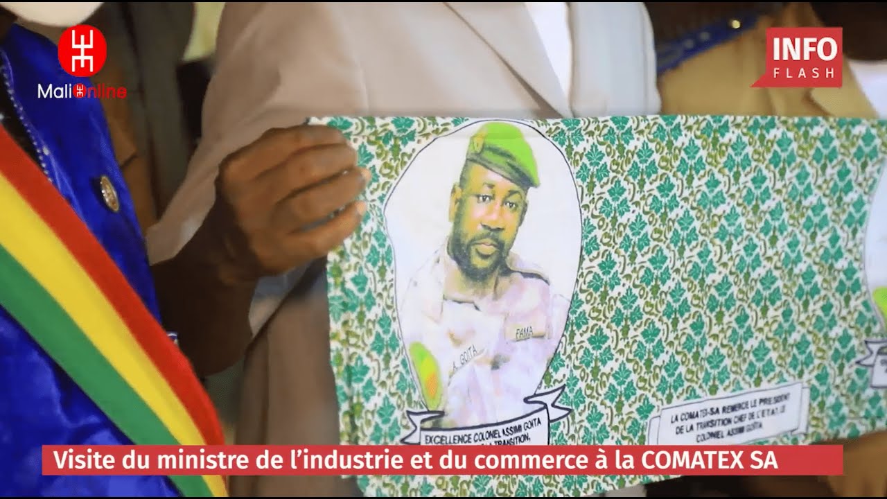 LE MINISTRE DE L'INDUSTRIE ET DU COMMERCE À LA COMATEX SA