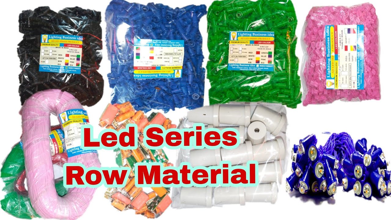 Led series/ jhalar light Raw material 2023 purchase nowl