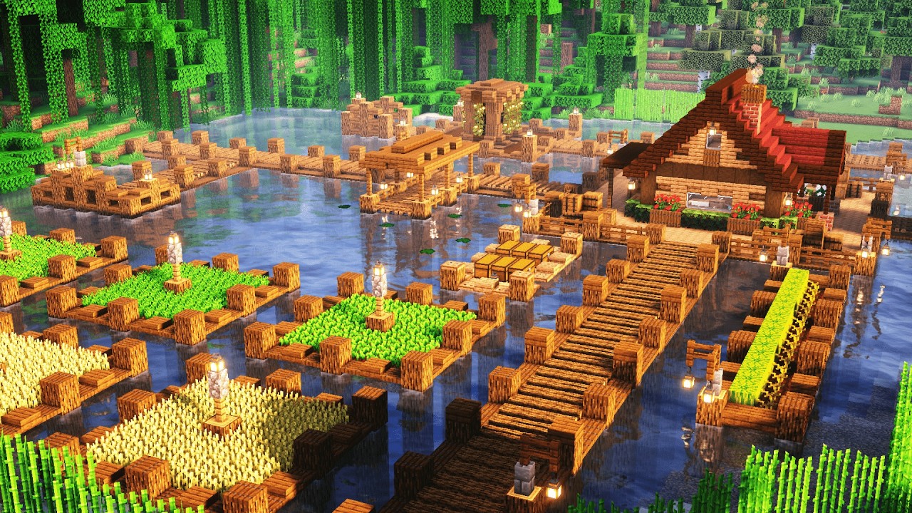 playing minecraft in a new way