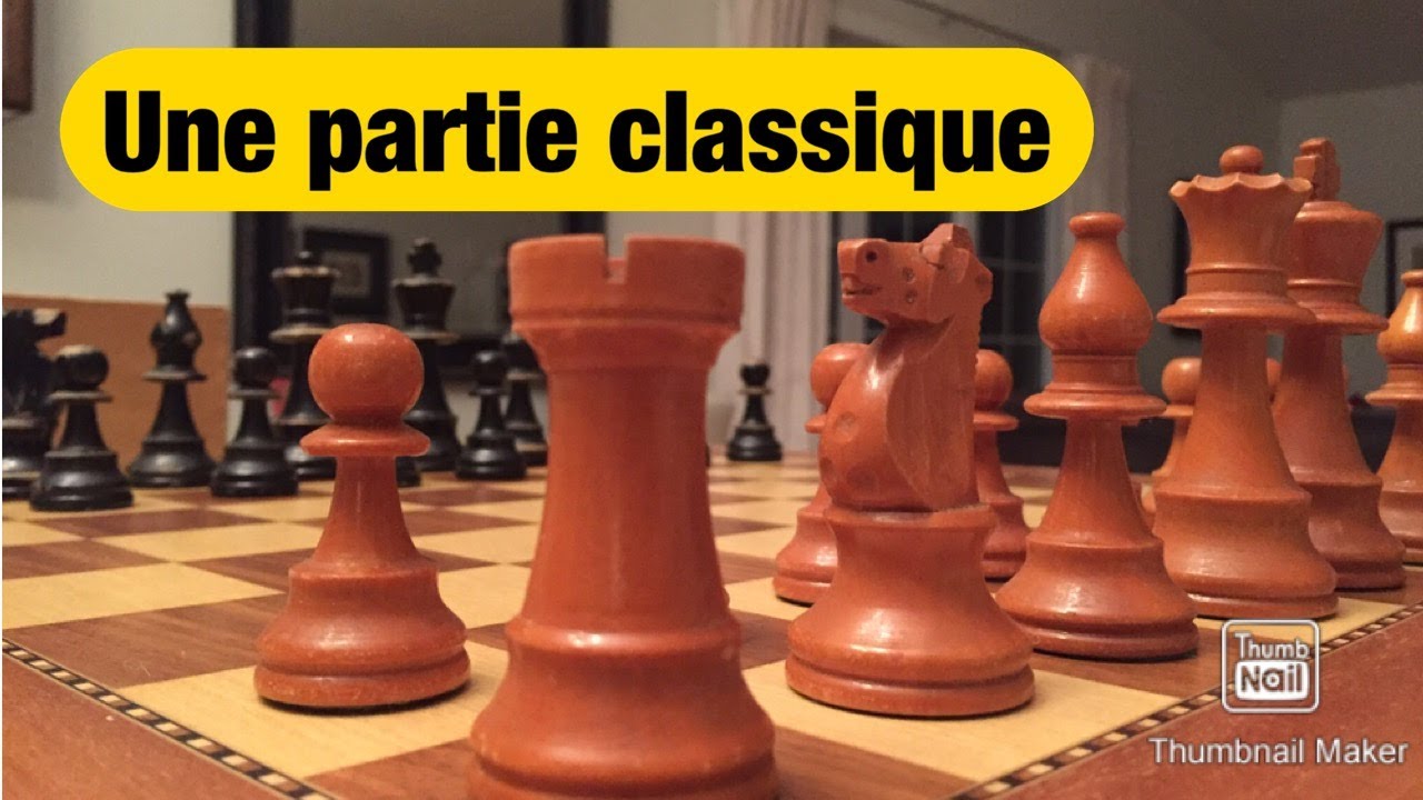PARTIE D'ÉCHECS CLASSIQUE: Alekhine-Lasker, Zurich 1934. Une partie très instructive!
