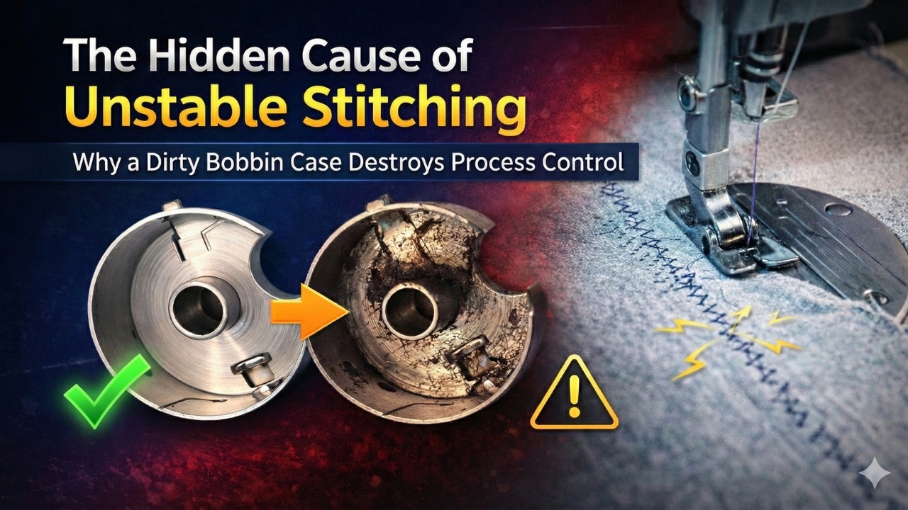 Why Bobbin Case with Dirt Destroys Process Control
