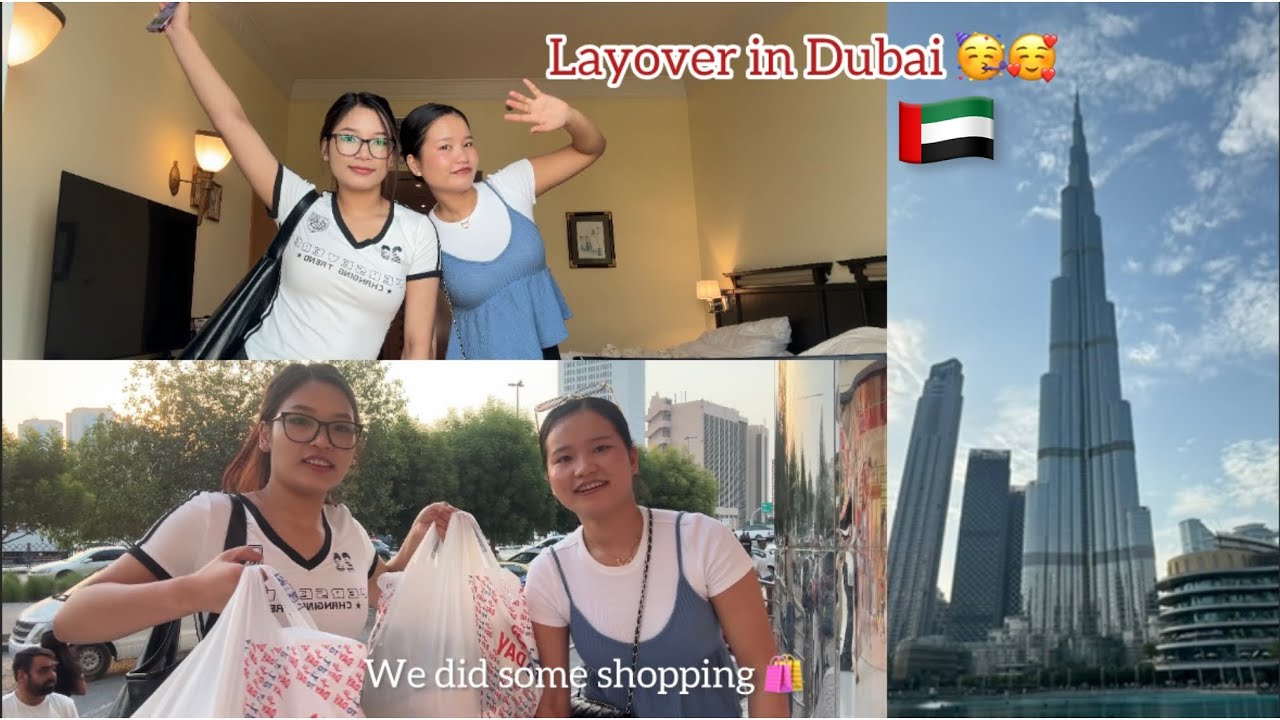 Dubai🇦🇪Layover VLOG 🥳