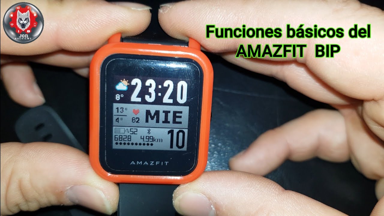 Amazfit Bip (funciones básicas) en español