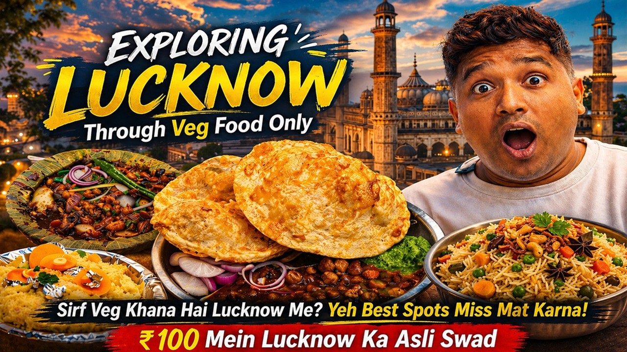 Lucknow Pure Veg Food Series | Chapter 1