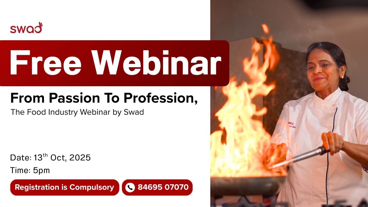Free Webinar with Chef Sneha Thakkar | How to Become a Chef?