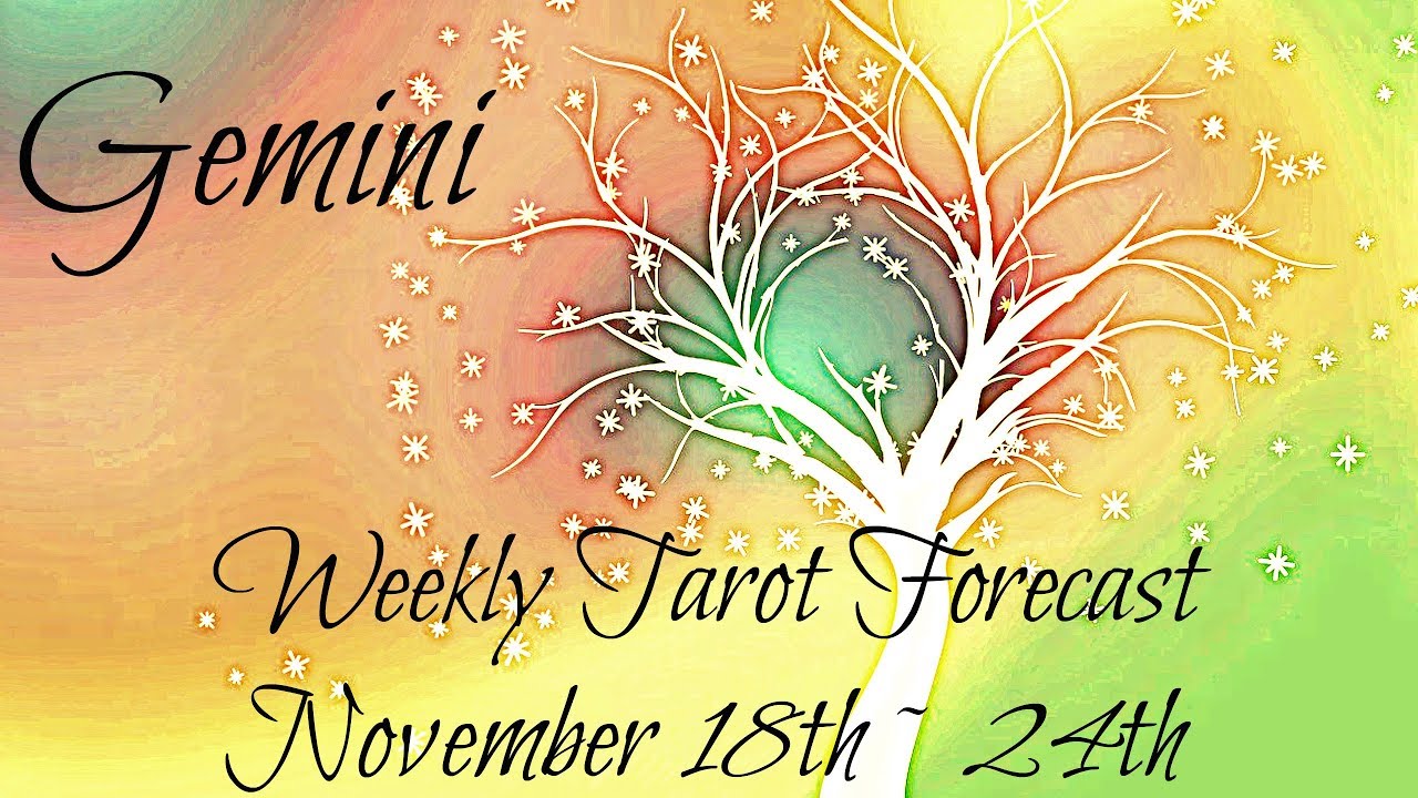 Gemini ~ You're right! ~ Weekly Tarotscope Nov 18th - 24th
