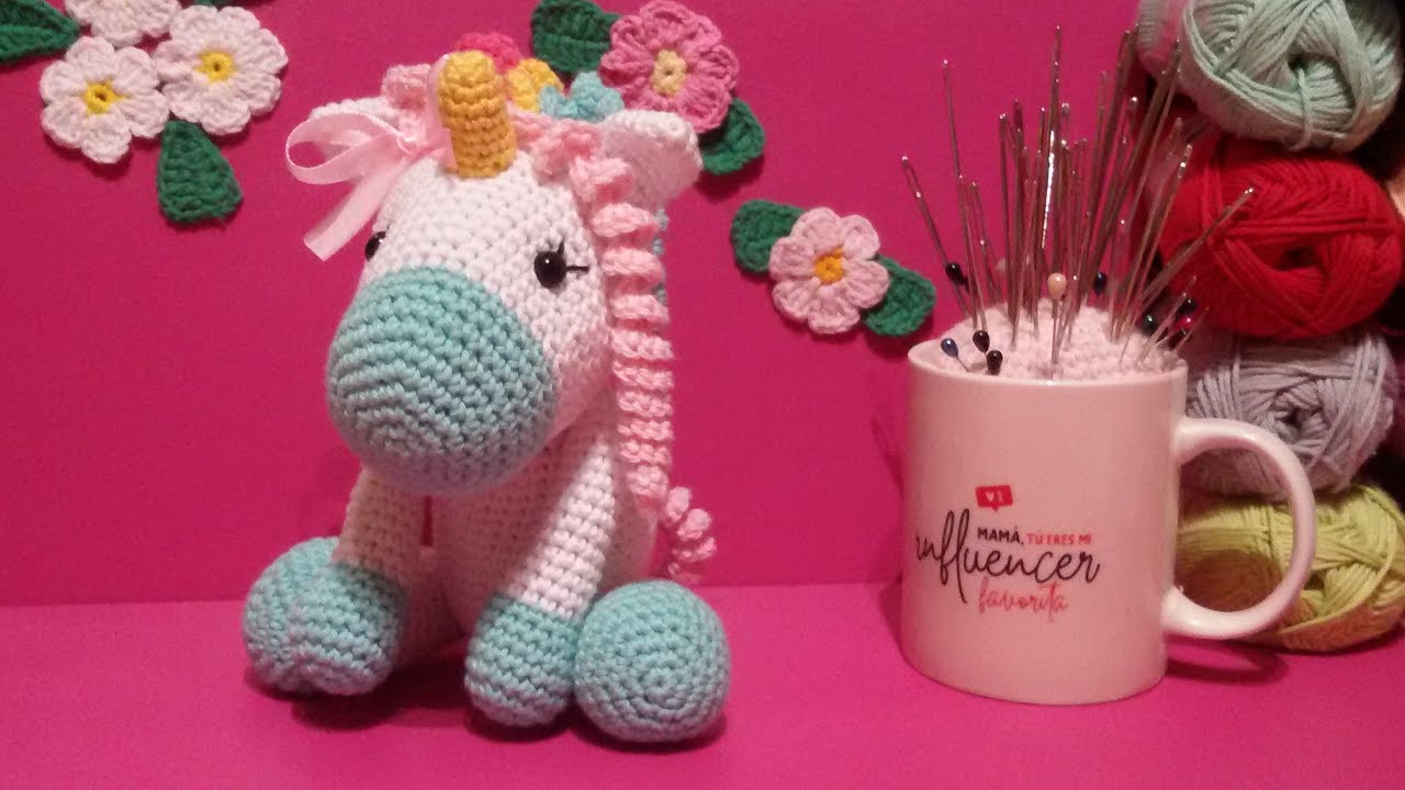 Unicornio // Teje con GanchiBol // Tutorial paso a paso amigurumi