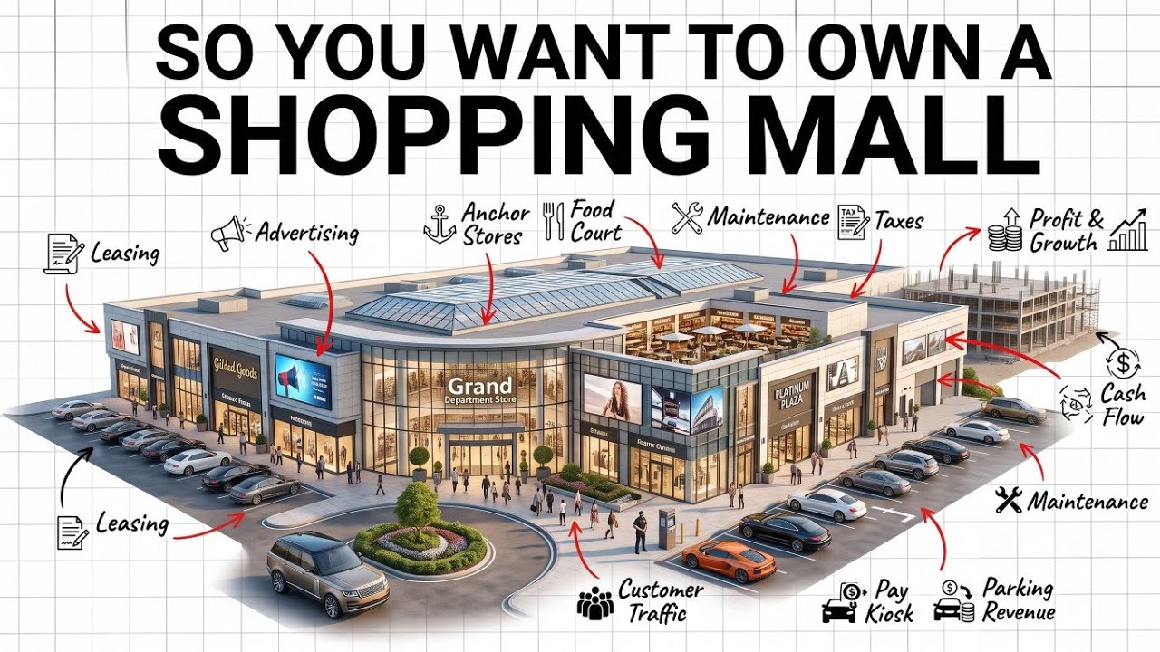 How Shopping Malls Really Make Money (The Hidden Business Model | Profit Dynamics |