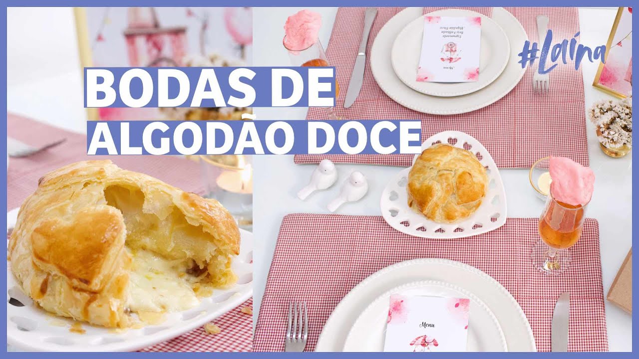 BODAS DE ALGODÃO DOCE - Comemorando 3 Meses de Casados| #Laína