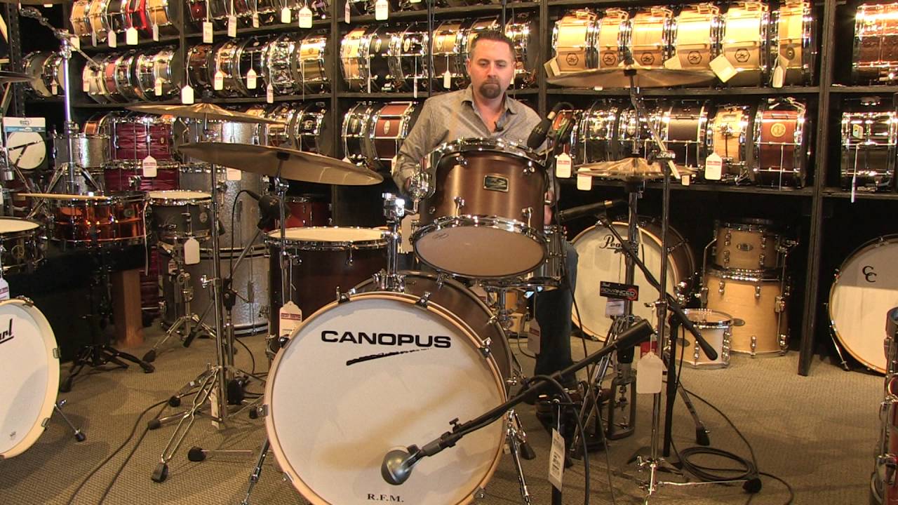 Canopus RFM Maple Drum Set 22/13/16