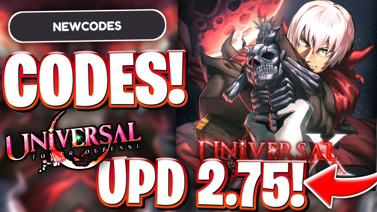 ✨ОБНОВЛЕНИЕ 2.75! ВСЕ НОВЫЕ КОДЫ UTD X НА ROBLOX! КОДЫ ОБНОВЛЕНИЯ 2.75 ДЛЯ UNIVERSAL TOWER DEFENSE X