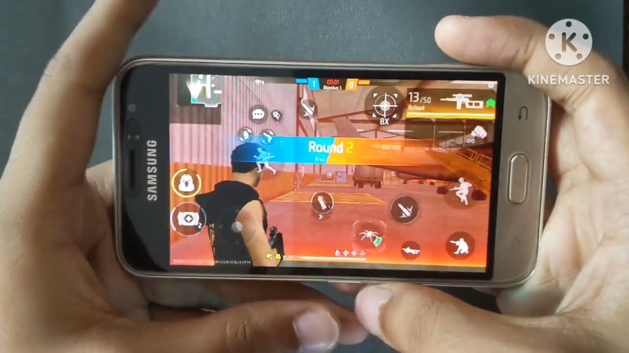 🔥 Геймплей Free Fire Lone Wolf | Samsung Galaxy J1 2016 (3G) | Напряженная битва! 🔥