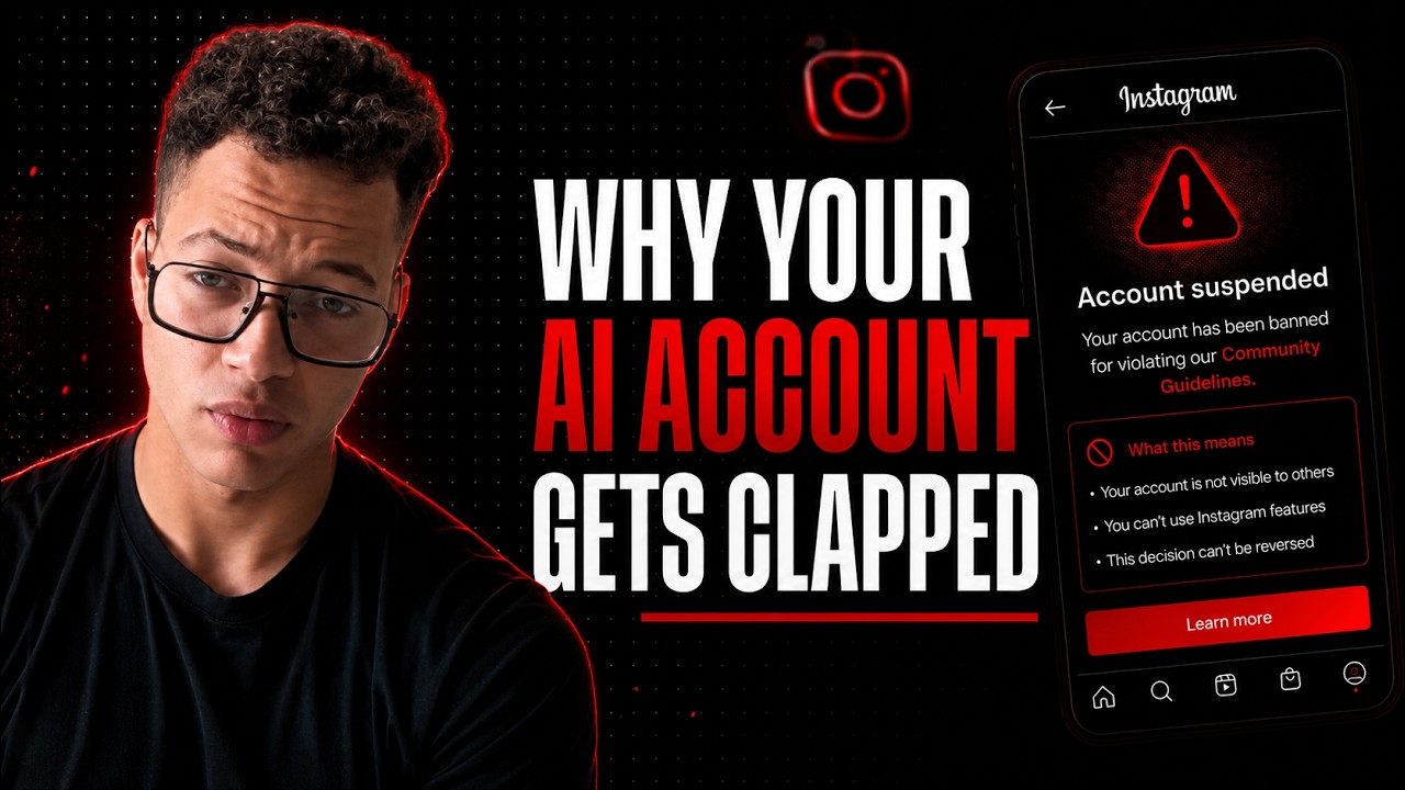 Why your AI Instagram account gets banned & how to survive 2026
