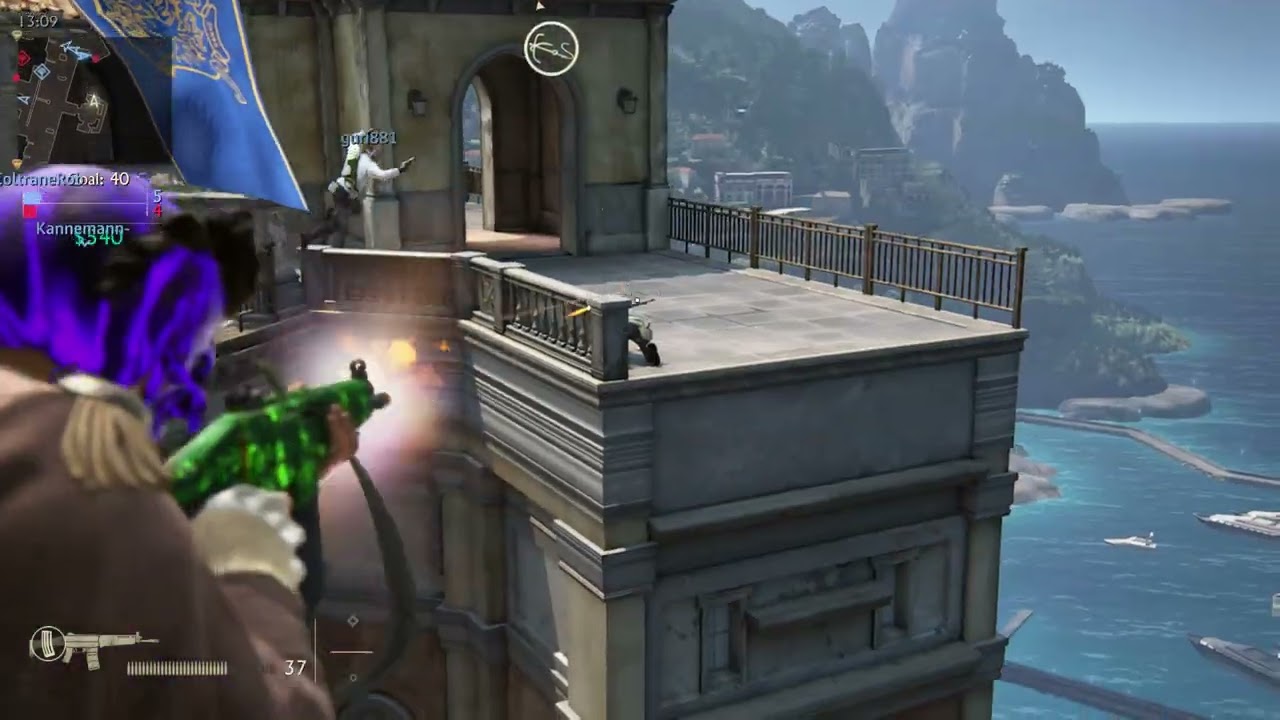 Apparently I'm Laggy - BeastModeDevo -  Uncharted 4 Multiplayer - Part 1 & 2 Rematch