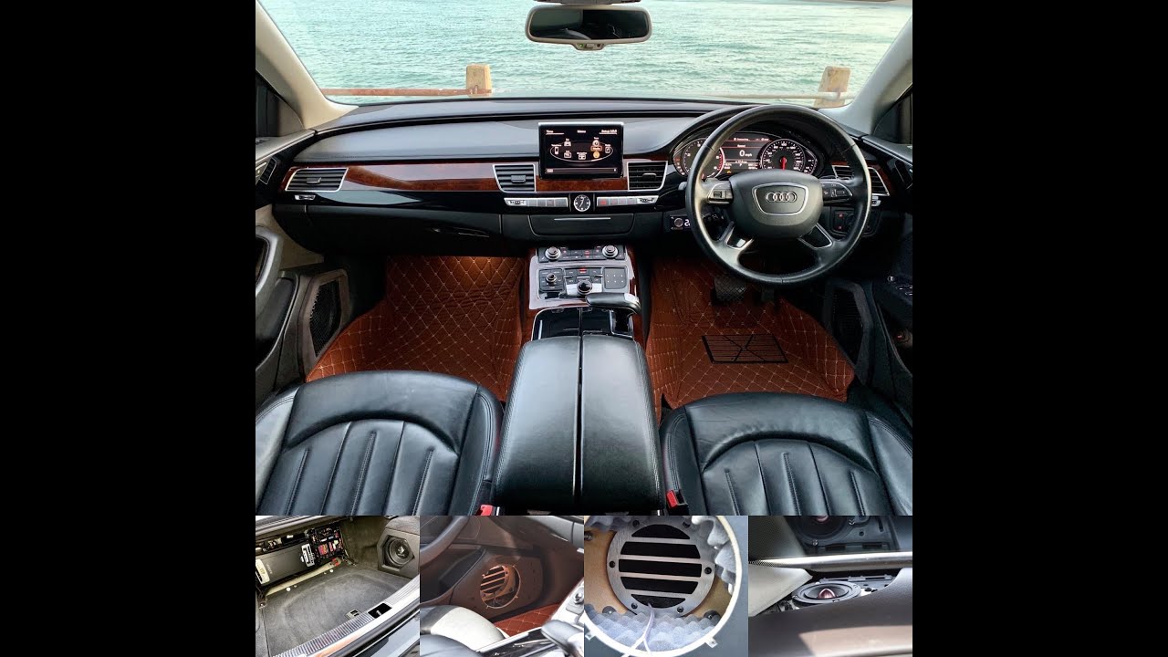 Audi A8 Audio System Teaser - ZAPCO, HAT, HERTZ, HELIX, AUDISON