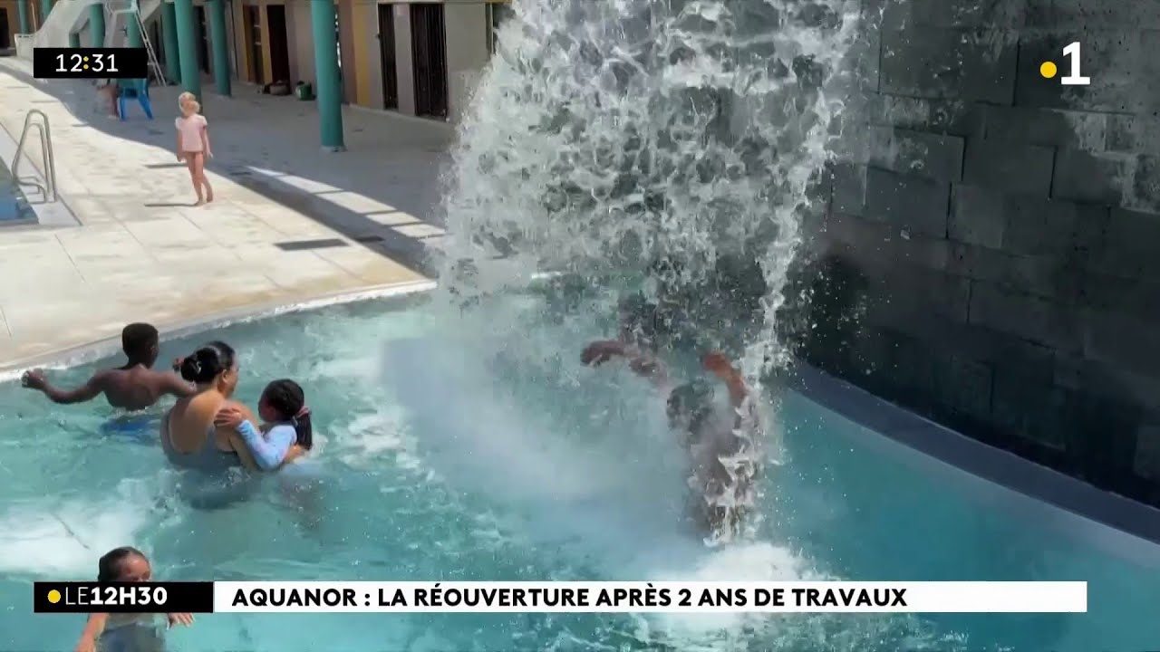 Aquanor rouvre ses portes à Saint-Denis ce lundi