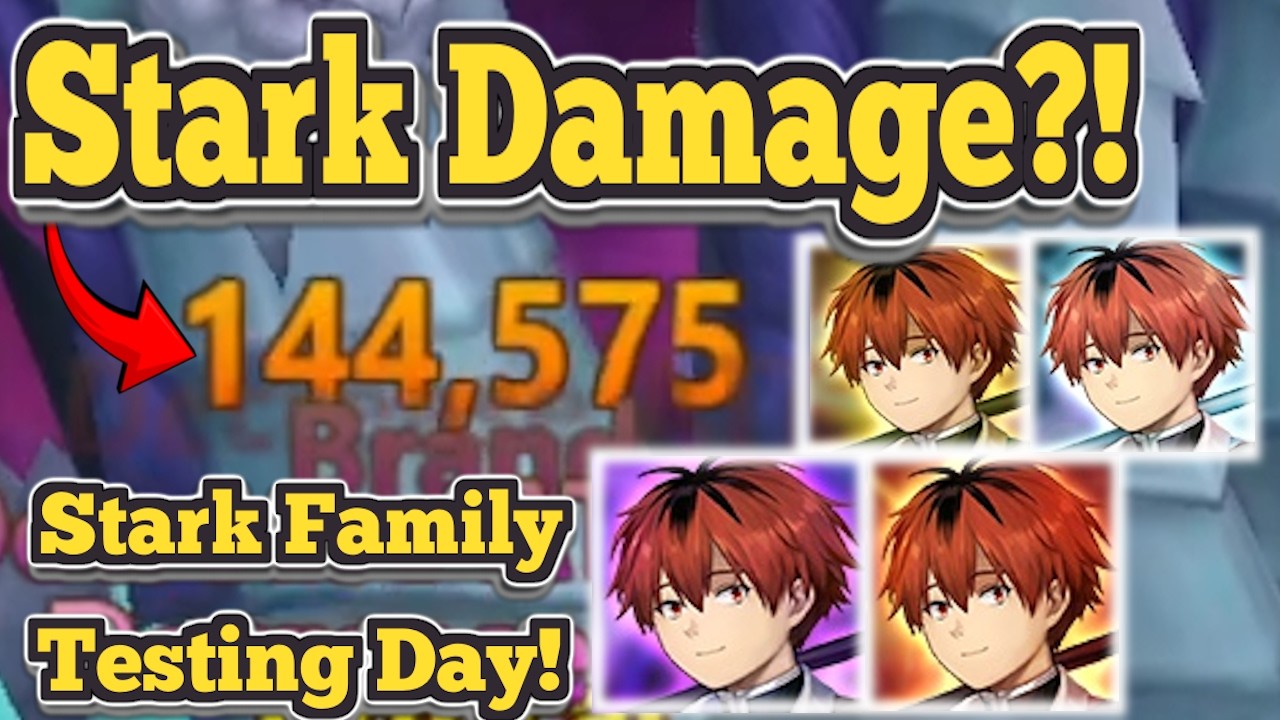 Stark НАНОСИТ 140к+ УРОНА?! Тестируем коллаборацию Stark x Frieren! &mdash; Summoners War