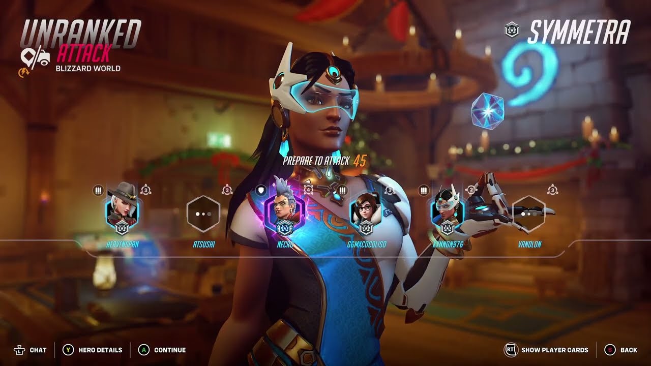 15th match in overwatch 2 (symmetra)