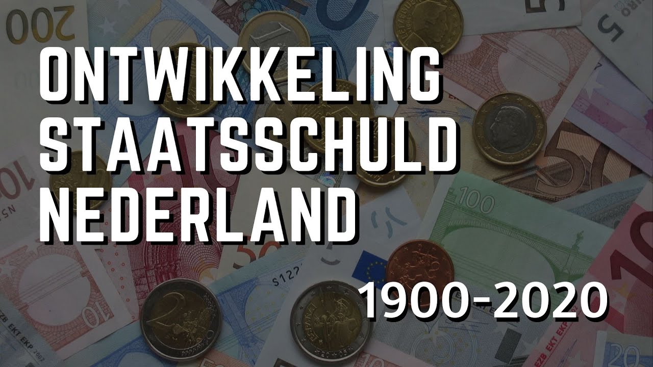 Staatsschuld Nederland (1900-2020)