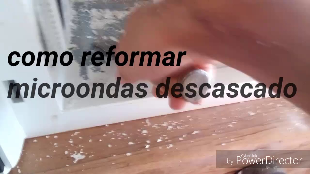 Reformando microondas em casa