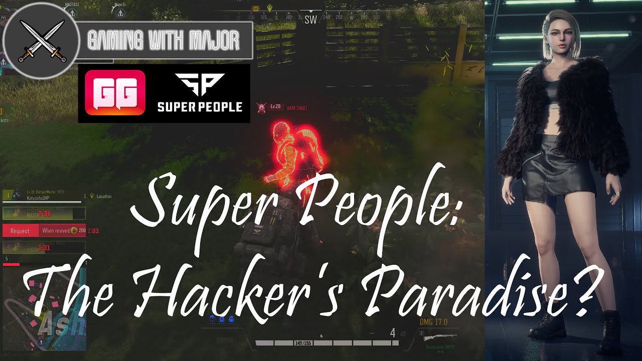 The Hacker's Paradise Pt 1 - Super People - Aimbots, Wall Through Shooting and Invincibility ! :(