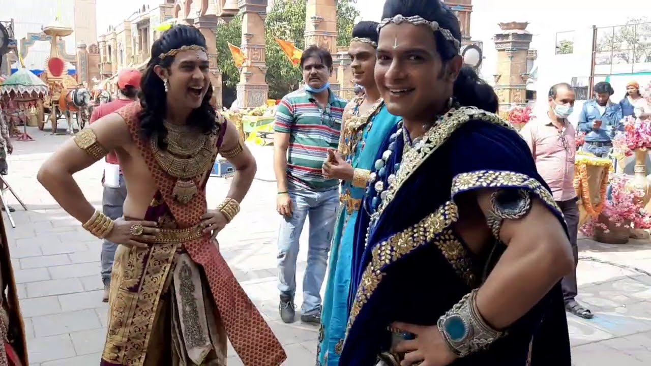 offscreen masti  , radhakrishn shooting time