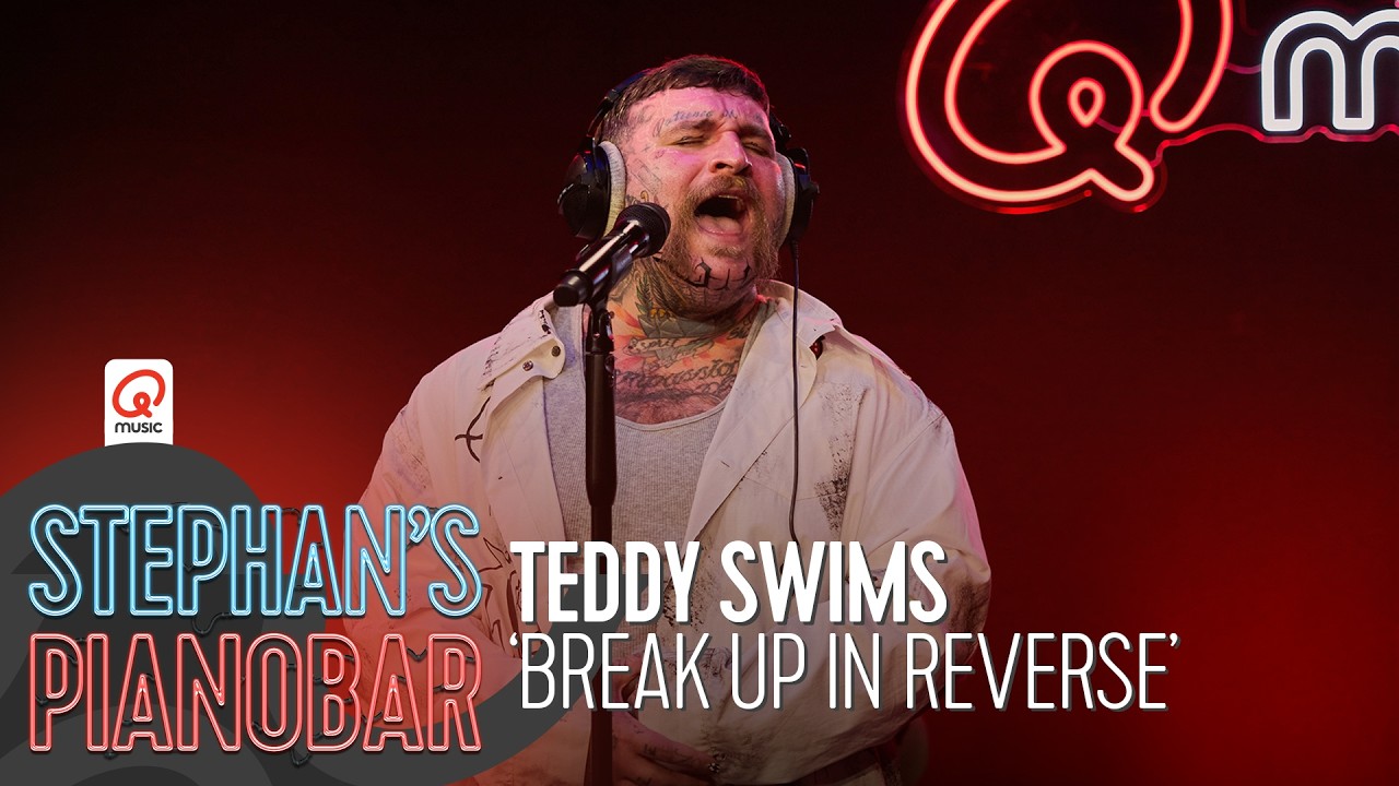 TEDDY SWIMS performs brand new 'BREAK UP IN REVERSE' acoustic at STEPHAN'S PIANOBAR // Qmusic