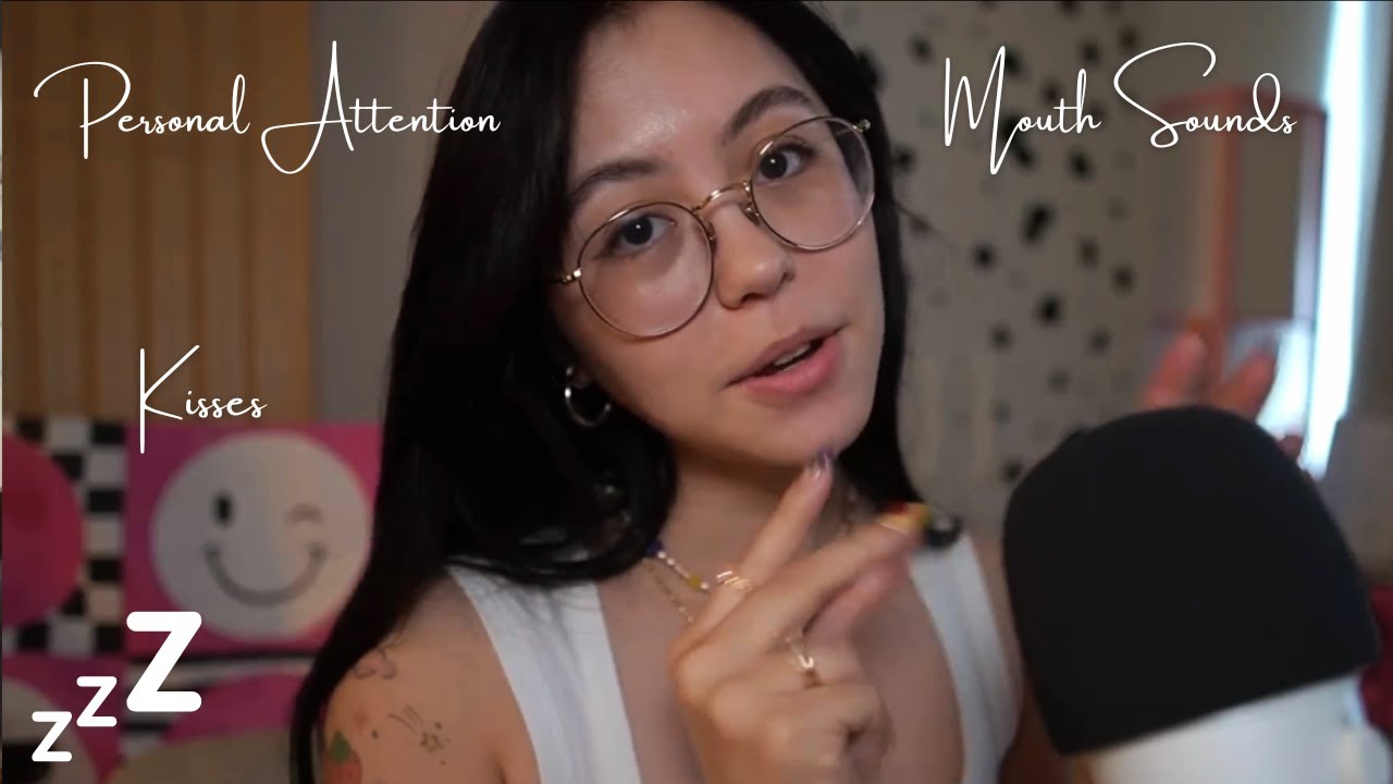 Tiptoe Tingles ASMR Kisses Part 2 Compilation | Mouth Sounds, Personal Attention, Lipgloss, Upclose