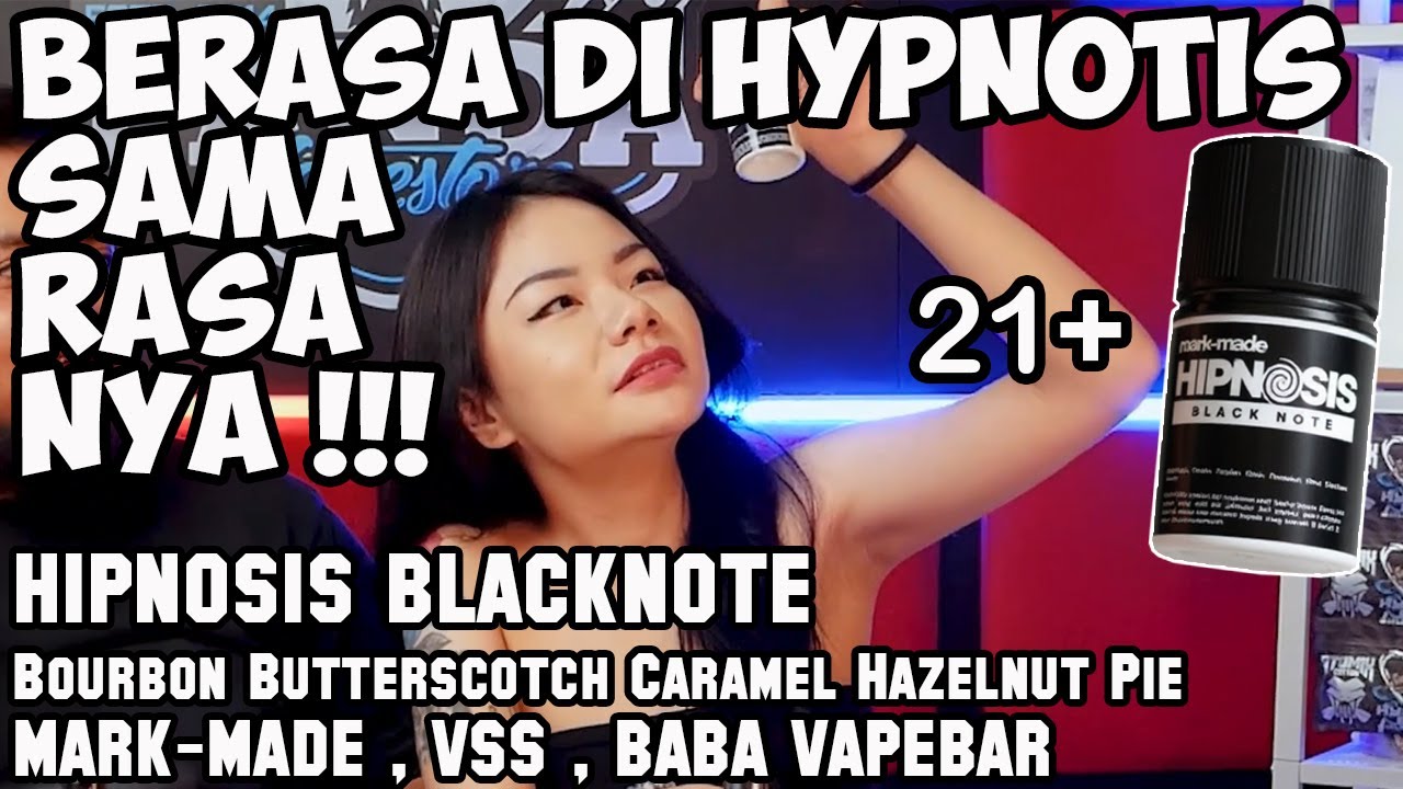 BERASA DI HIPNOTIS LIQUID | HIPNOSIS BLACK NOTE by MARK-MADE , VSS , & BABAVAPEBAR