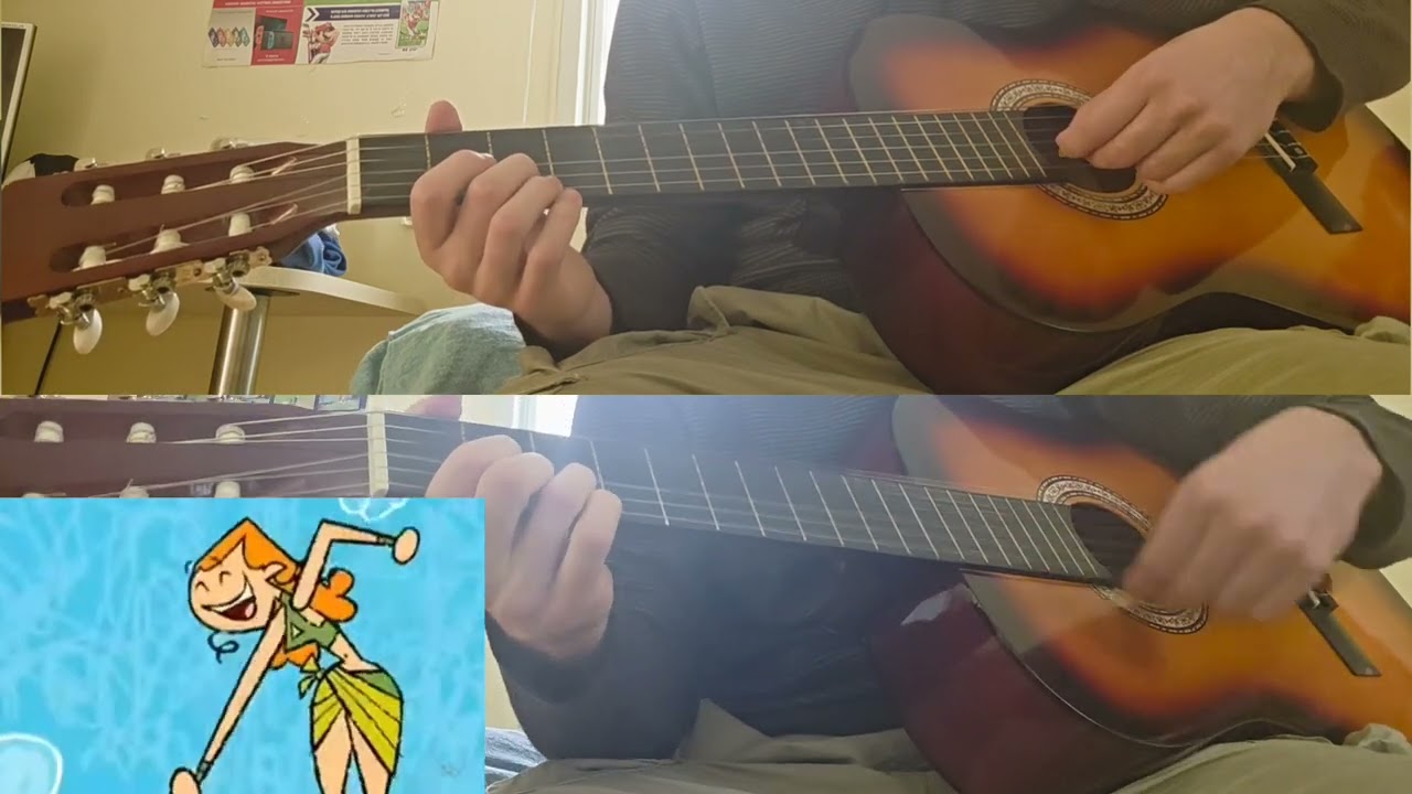Total Drama world tour Oh Izzy guitar covet#totaldrama #tdwt #guitar #cover #tdi