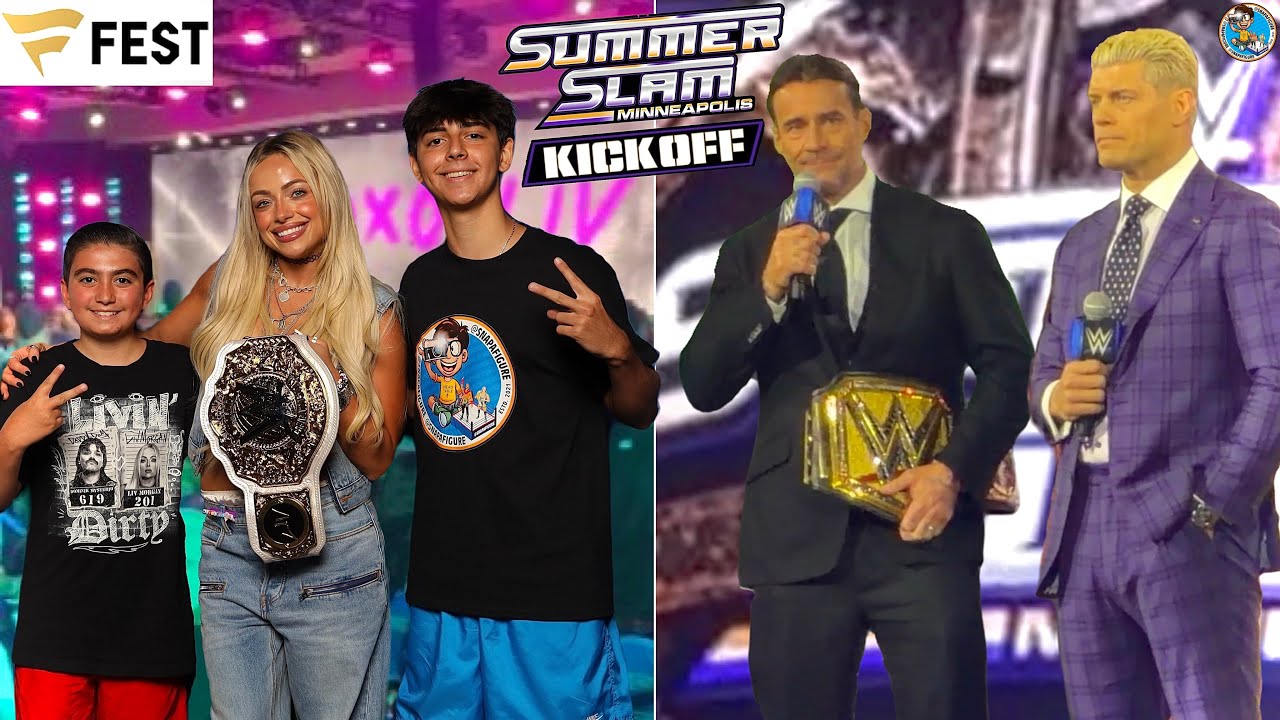 My EPIC FANATICS FEST 2026 Experience! (SUMMERSLAM KICKOFF & WWE SUPERSTARS)
