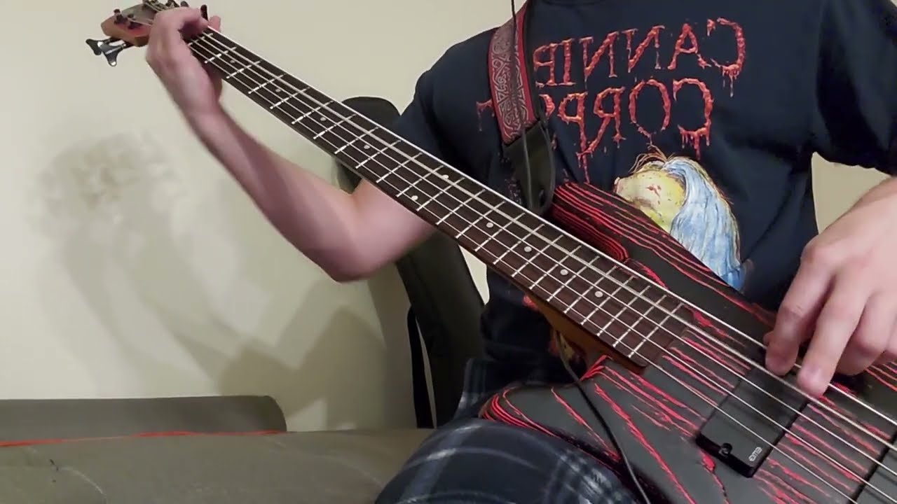 Dying Fetus - In the Trenches | Bass Cover