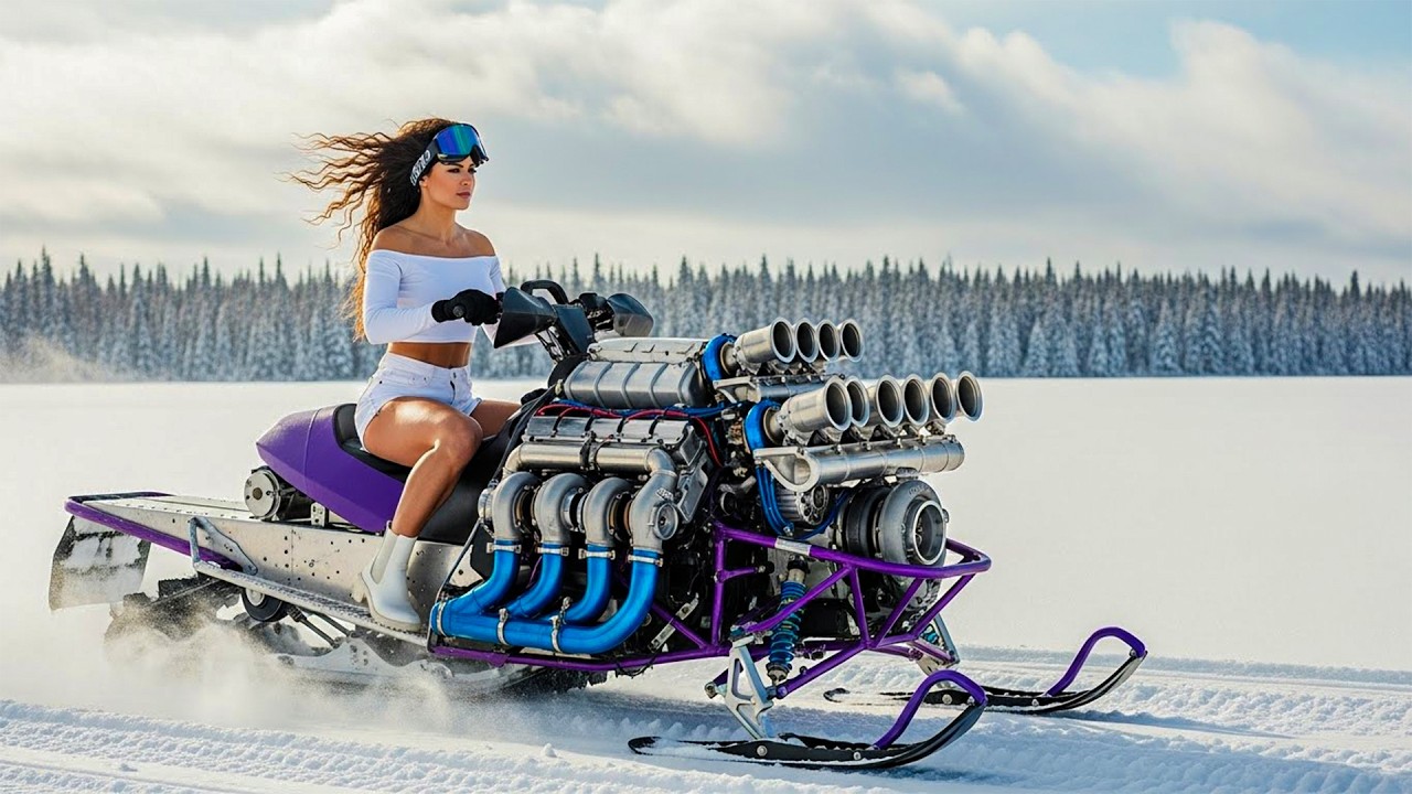 The World's Most Powerful And Savage Snowmobiles!
