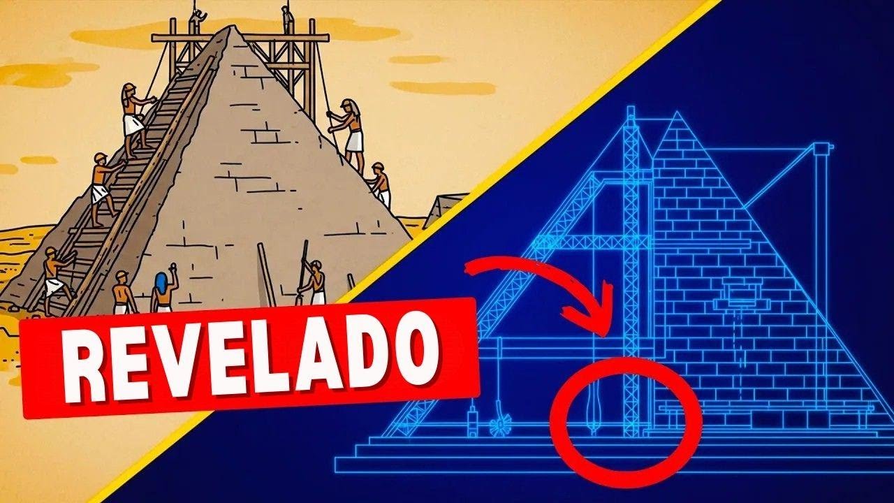 Así construyeron realmente las pirámides de Egipto