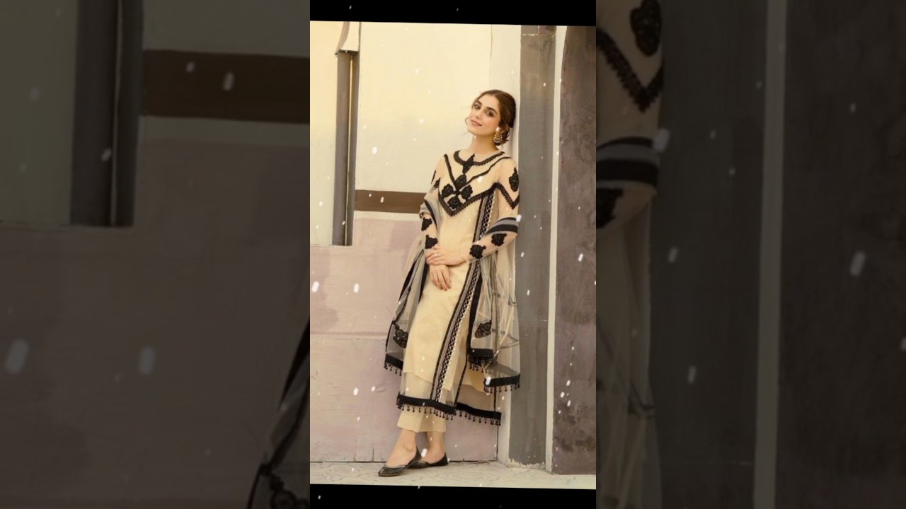 Latest party wear dress ll pakistani kurta sleeves design ll simple kurti design ll #fashion #shorts