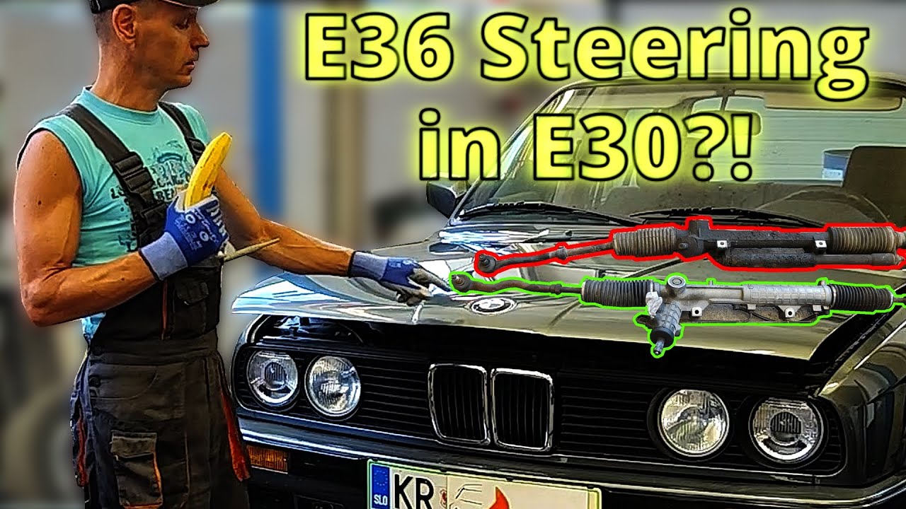 BMW E30 Power Steering Swap (E36 Part Install Guide)