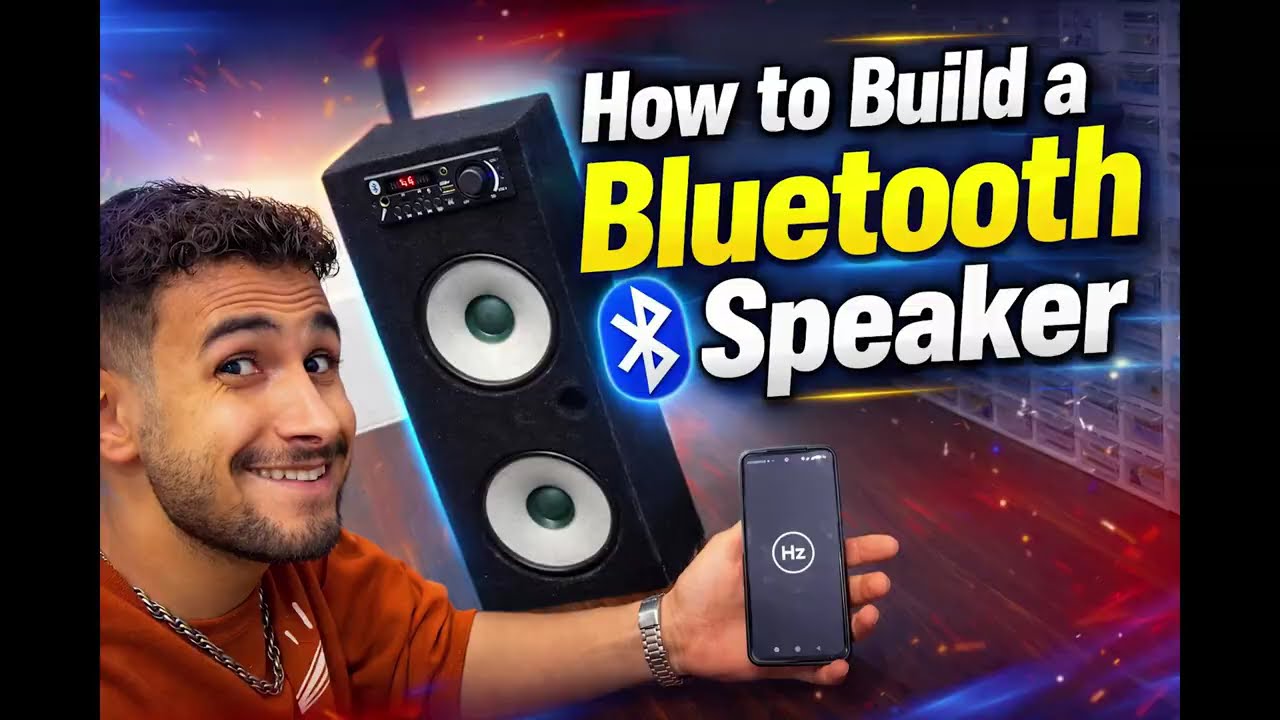 How to make 12v lithium battery portable speaker. Super quality sound.party box 