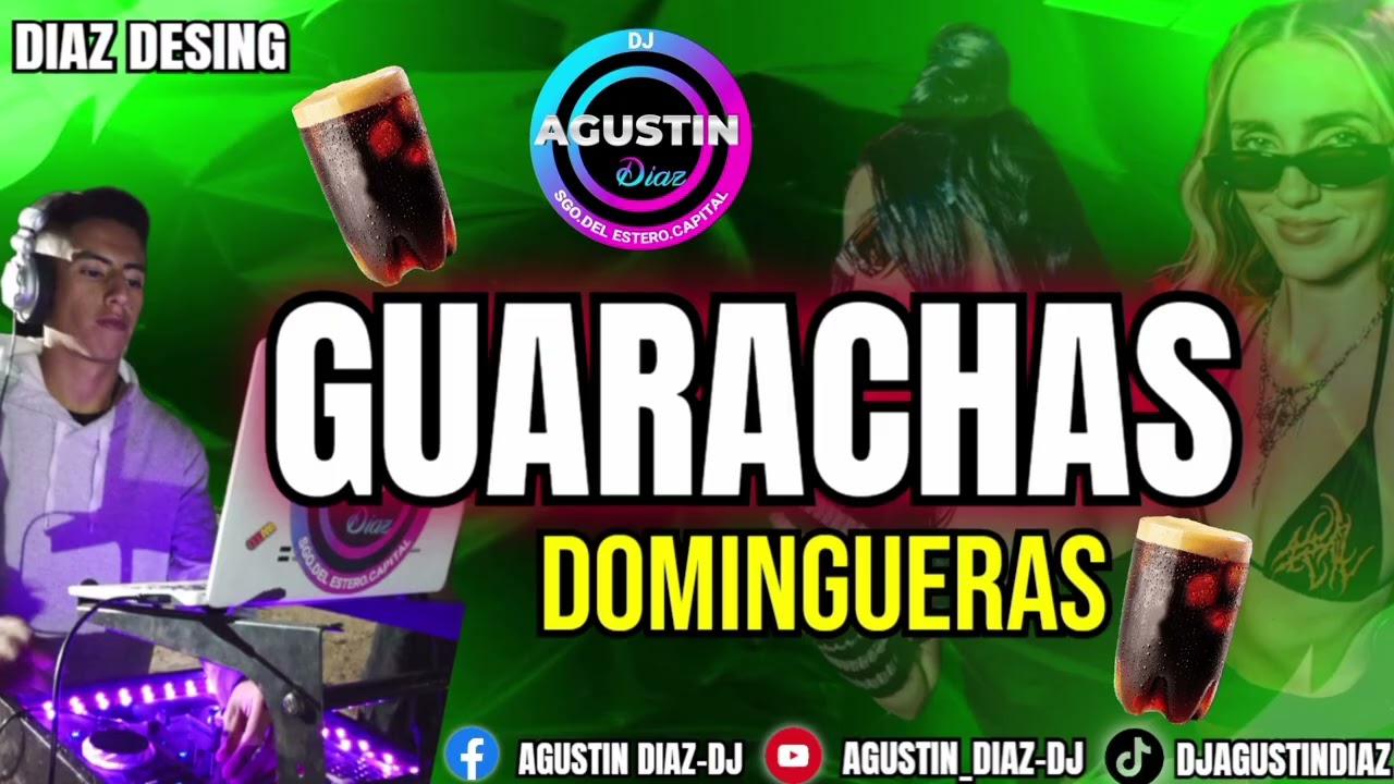 🥵GUARACHAS DOMINGUERAS 🥵🍻🎧🎶🔊 - DJ AGU MIX