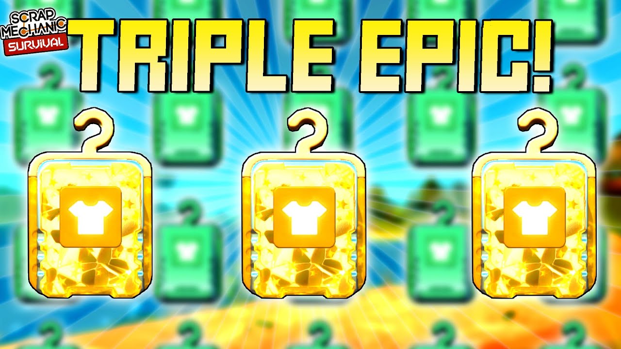 25 New Clothing Items with 3 Epic Boxes! Help Me Choose!  - Scrap Mechanic Survival Mode [SMS 31]