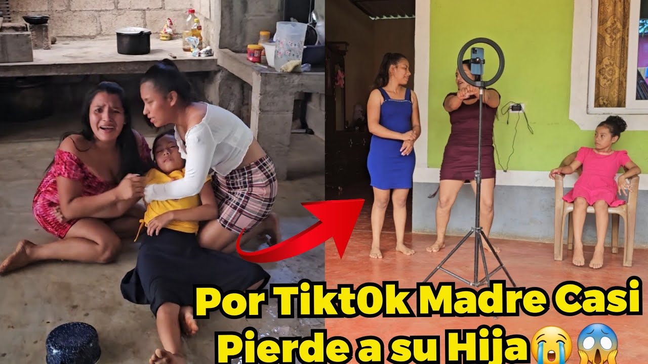 🔴Madr3 Tiktokera Estuvo a Punto de Perder a su Unica Hija😱🤬Por no Ponerl3 Atención