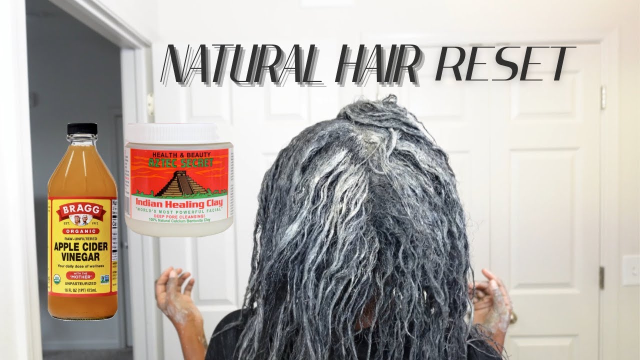 DIY AZTEC CLAY ON  NATURAL HAIR | TRANSITIONING HAIR RESET