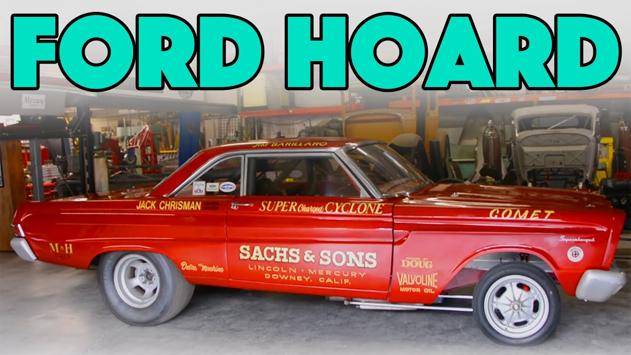 Drag Racing History: FORD RACING Legends Stashed Away in East Tennessee Garage