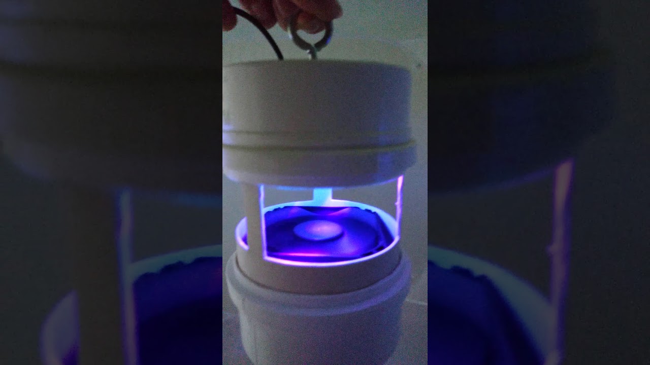 ARMADILHA ULTRAVIOLETA UV-A PERNILONGOS; MOSQUITOS; OUTROS INSETOS - PRATICAMENTE SEM MANUTENÇÃO.