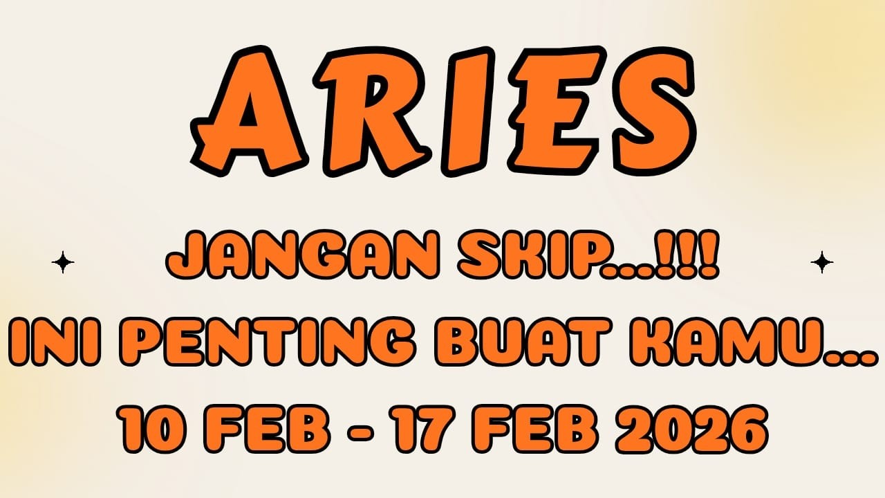 ARIES♈️JANGAN SKIP INI PENTING BUAT KAMU 10 FEB -17 FEB 2026🔮🪄#aries #ramalan #zodiak