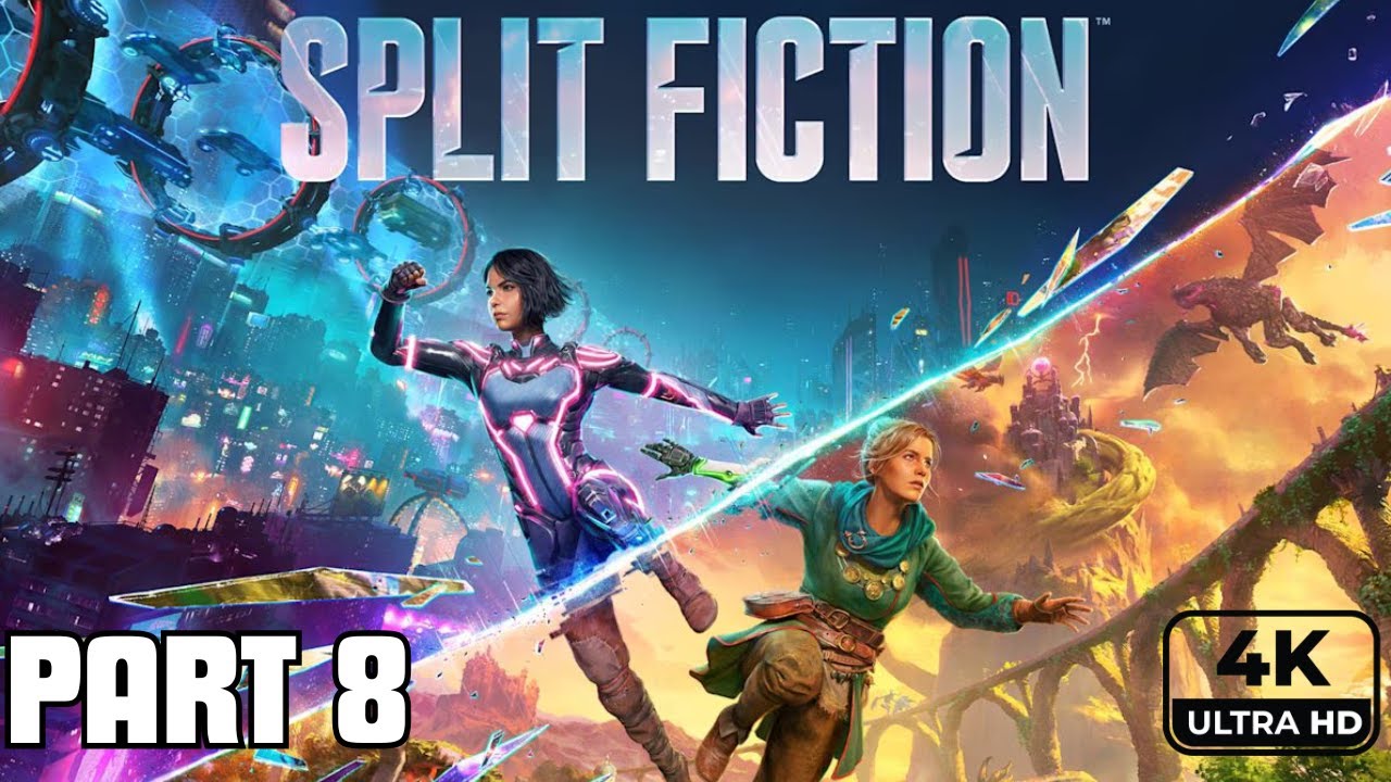 SPLIT FICTION Gameplay Walkthrough FULL GAME Part 8 [4K 60FPS PC] - No Commentary