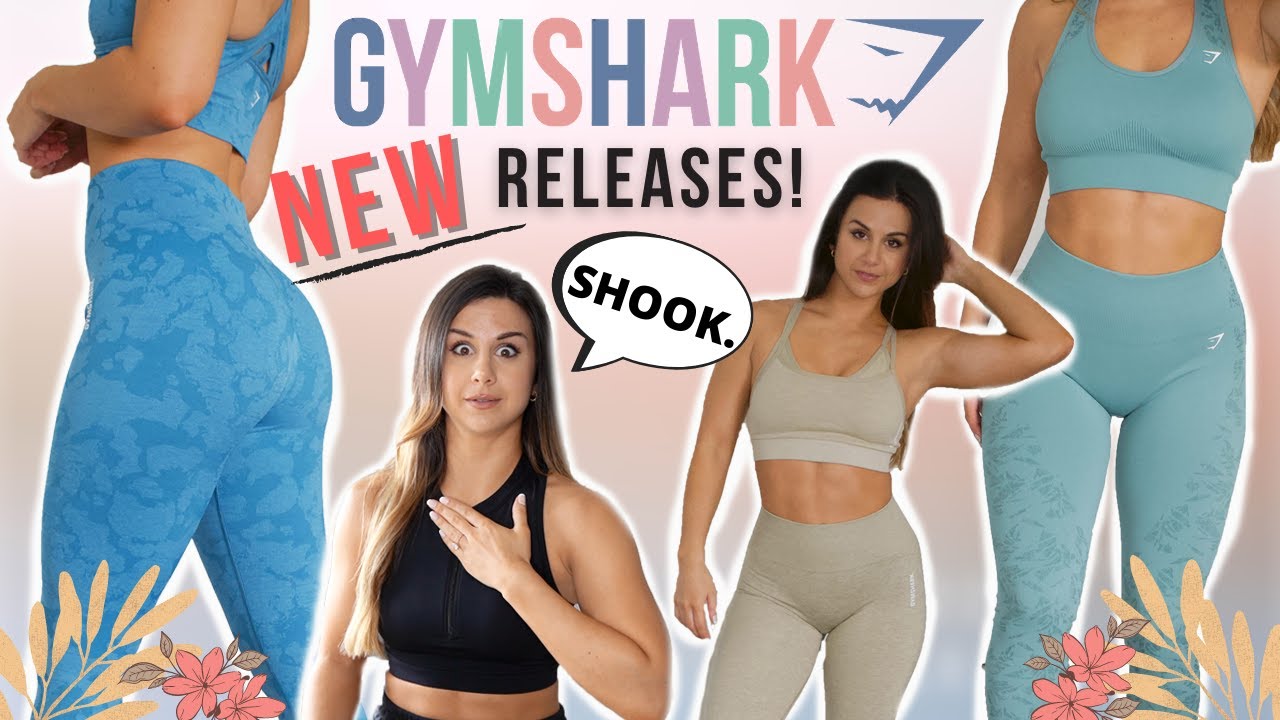 GYMSHARK NEW RELEASE HAUL & TRY ON! GYMSHARK TRAINING, STUDIO & CAMO TRY ON HAUL | ASHLEY GAITA 2020
